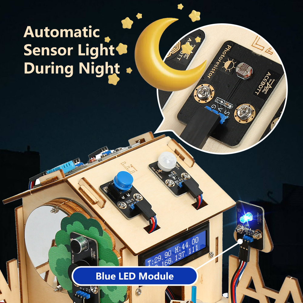 ACEBOTT Smart Home STEM STEAM  - Home Automation With Arduino recension och pris