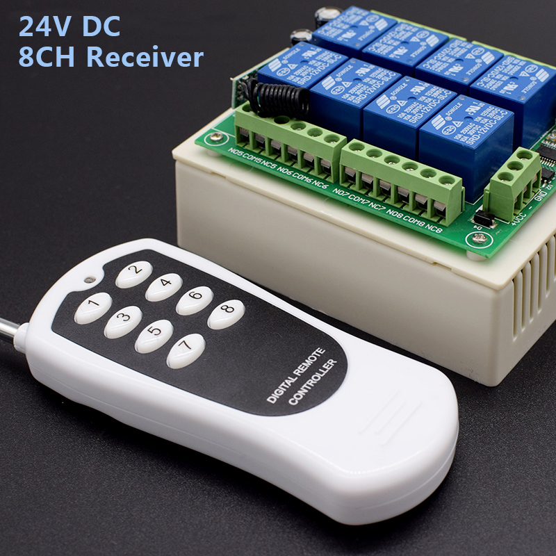 24V&12V DC 8 Channel Relay Rel - Shelly Relay Module recension och pris