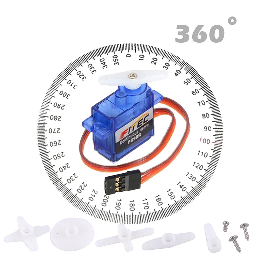 Feetech Mini FS90R Micro Servo - Diy Automation recension och pris