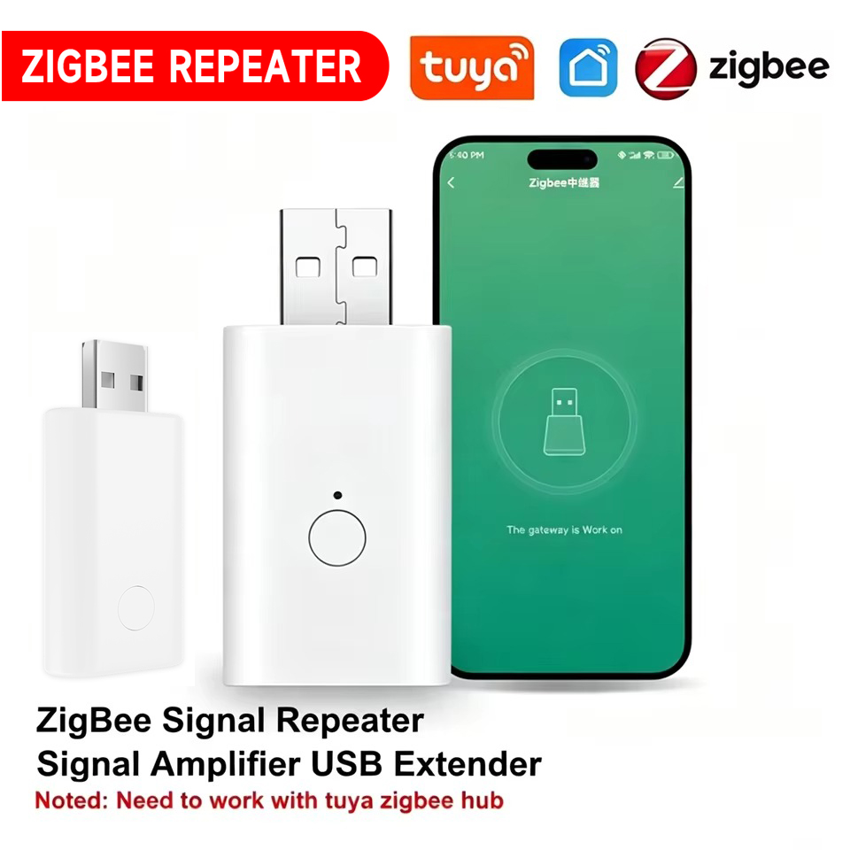 Tuya ZigBee Signal Repeater US - Home Automation Technology recension och pris