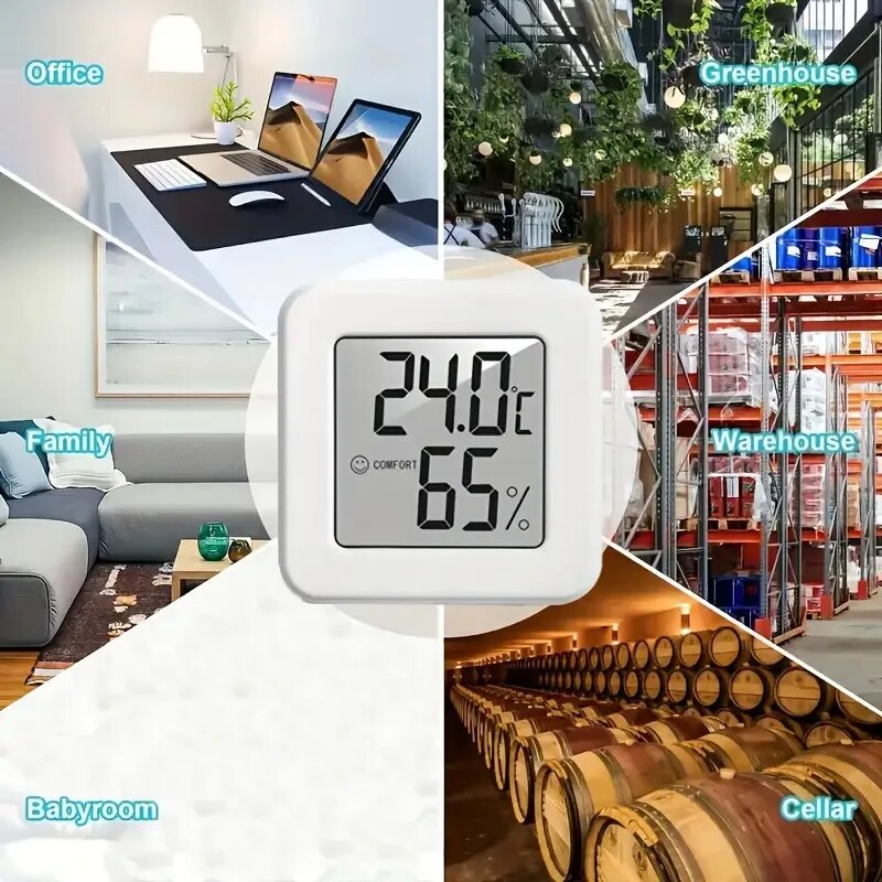 Digital Hygrometer Thermometer - Temperature Humidity Sensor recension och pris
