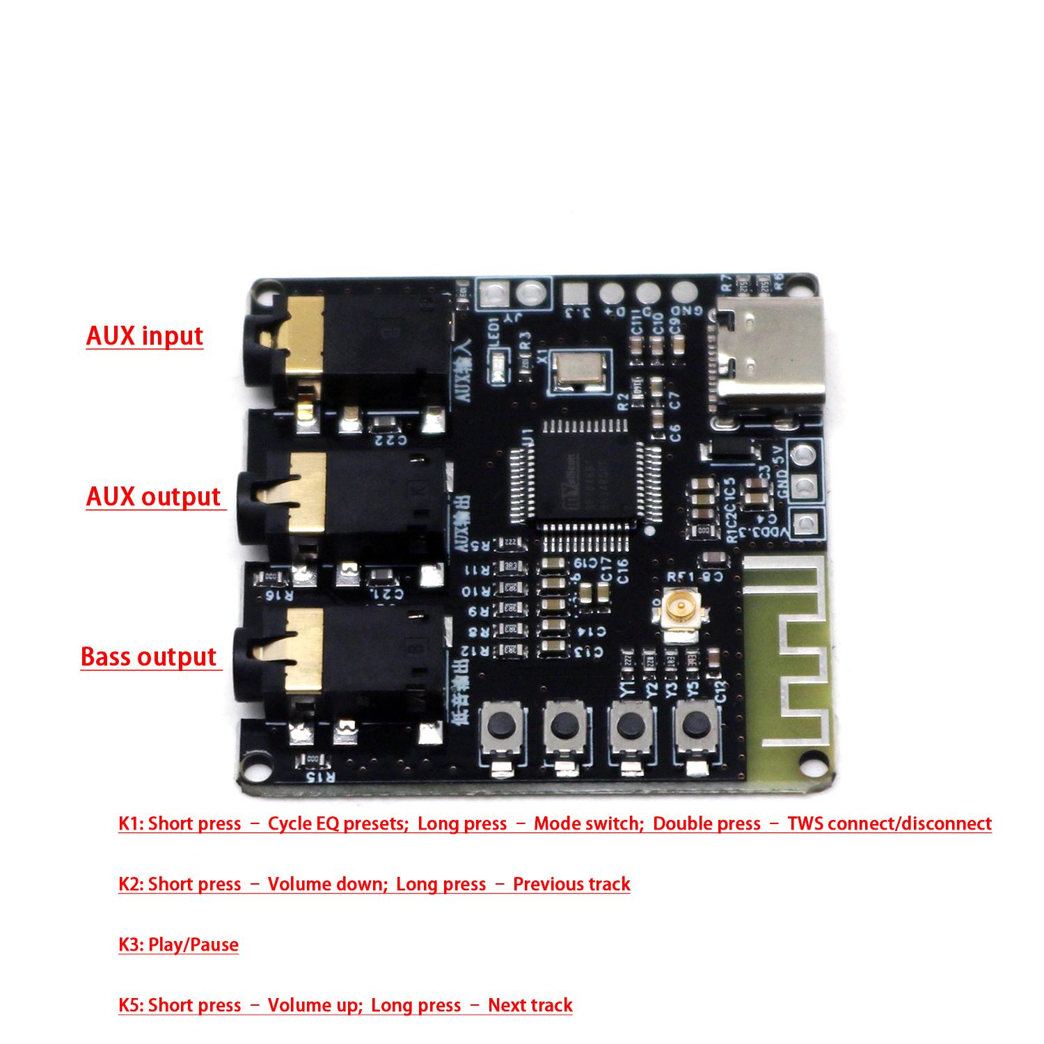 Bluetooth DSP Tuning Module BP - Home Automation System Diy recension och pris