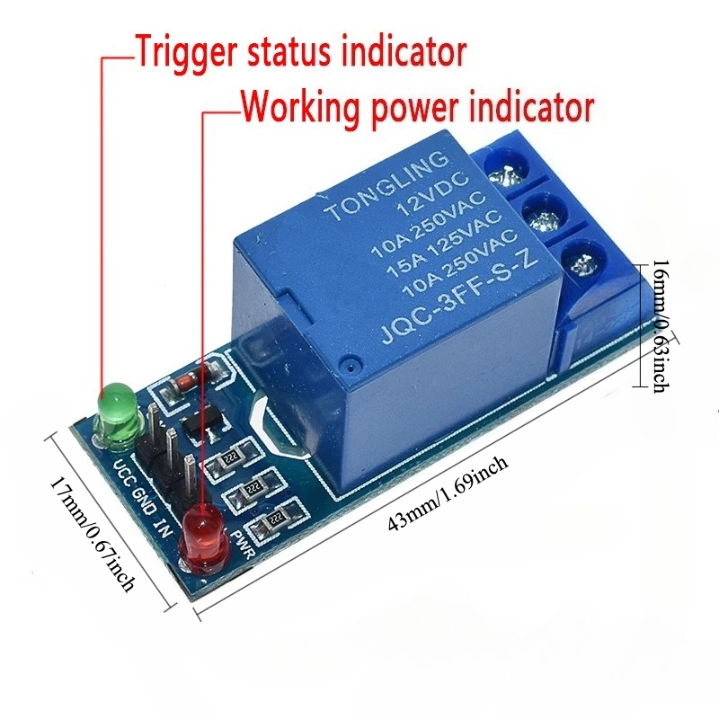 6pcs New 1 Channel Relay Modul - Home Automation With Arduino recension och pris