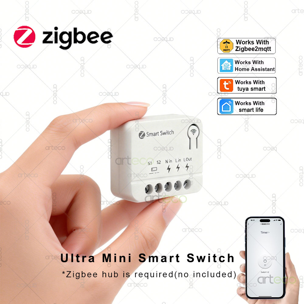 Zigbee Mini Breaker DIY Smart  - Home Automation Diy recension och pris